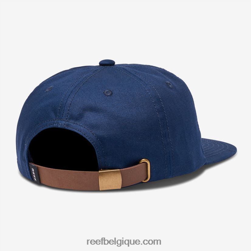 Hommes Reef insigne bleu chapeau non structuré gaviota strapback 2H4Z0V780