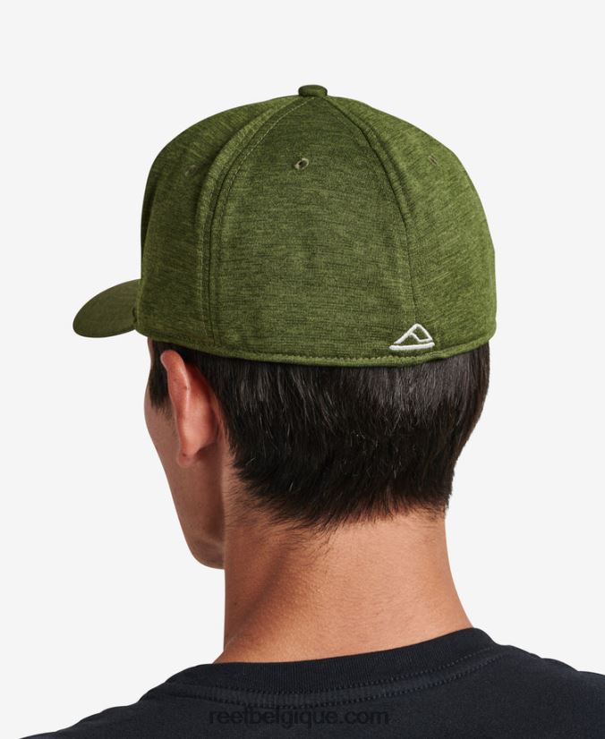 Hommes Reef olive foncé bonnet barcelone coupe stretch 2H4Z0V782