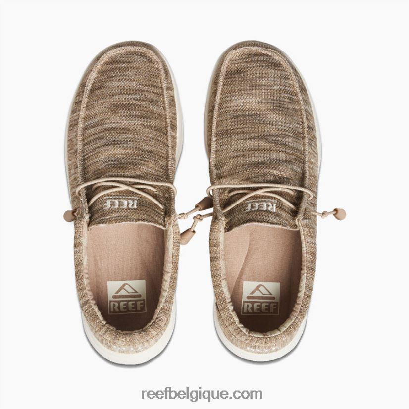 Hommes Reef bronzage/os coussin côte maille 2H4Z0V510