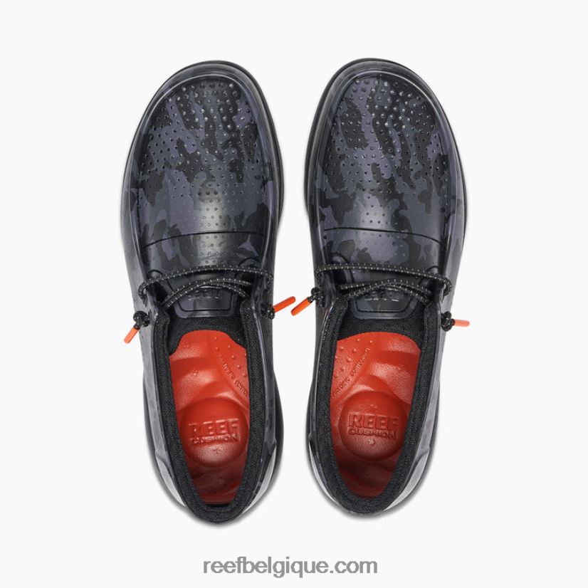 Hommes Reef camouflage noir impressions de la côte de l'eau 2H4Z0V526