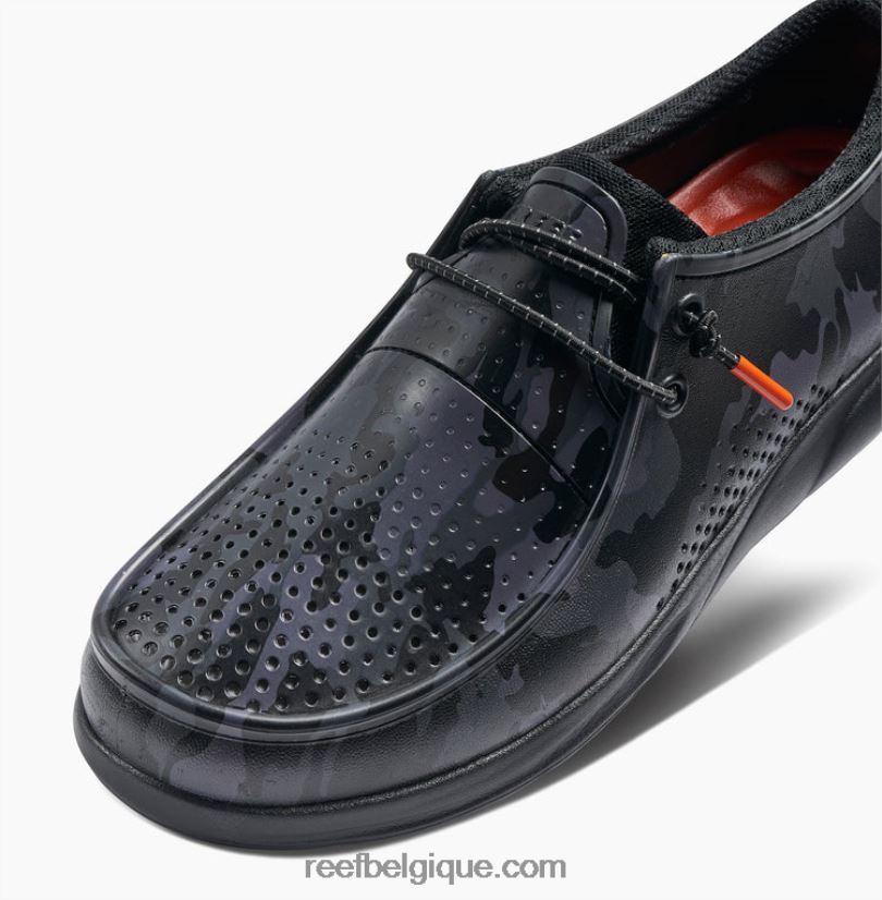 Hommes Reef camouflage noir impressions de la côte de l'eau 2H4Z0V526