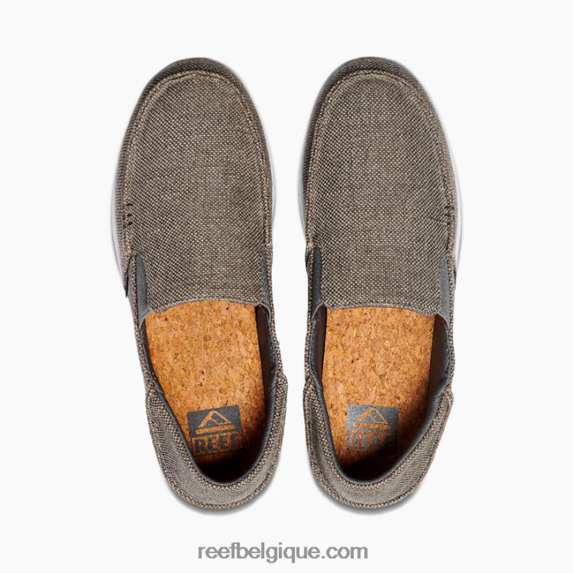 Hommes Reef gris blanc coussin copain 2H4Z0V534