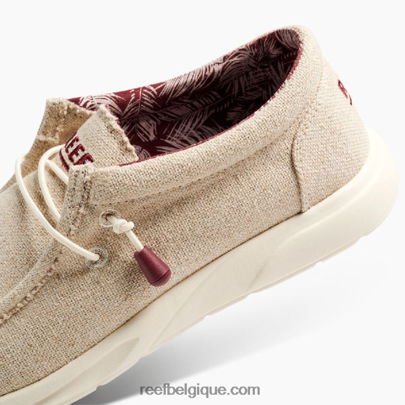 Hommes Reef jute beige coussin côte textile 2H4Z0V531