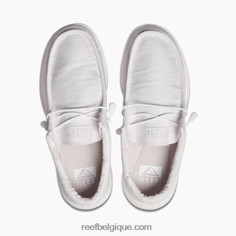 Hommes Reef palmier blanc coussin côte textile 2H4Z0V501