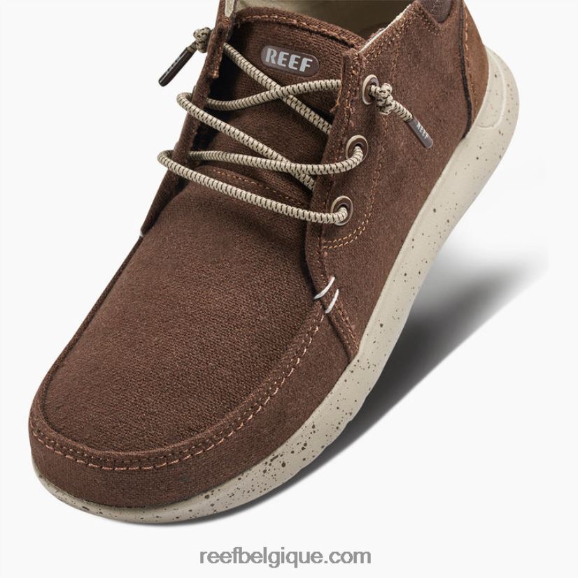 Hommes Reef brun bonnet blanc 2H4Z0V517