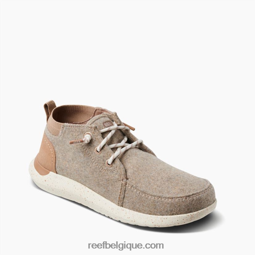 Hommes Reef laine beige bonnet blanc 2H4Z0V514