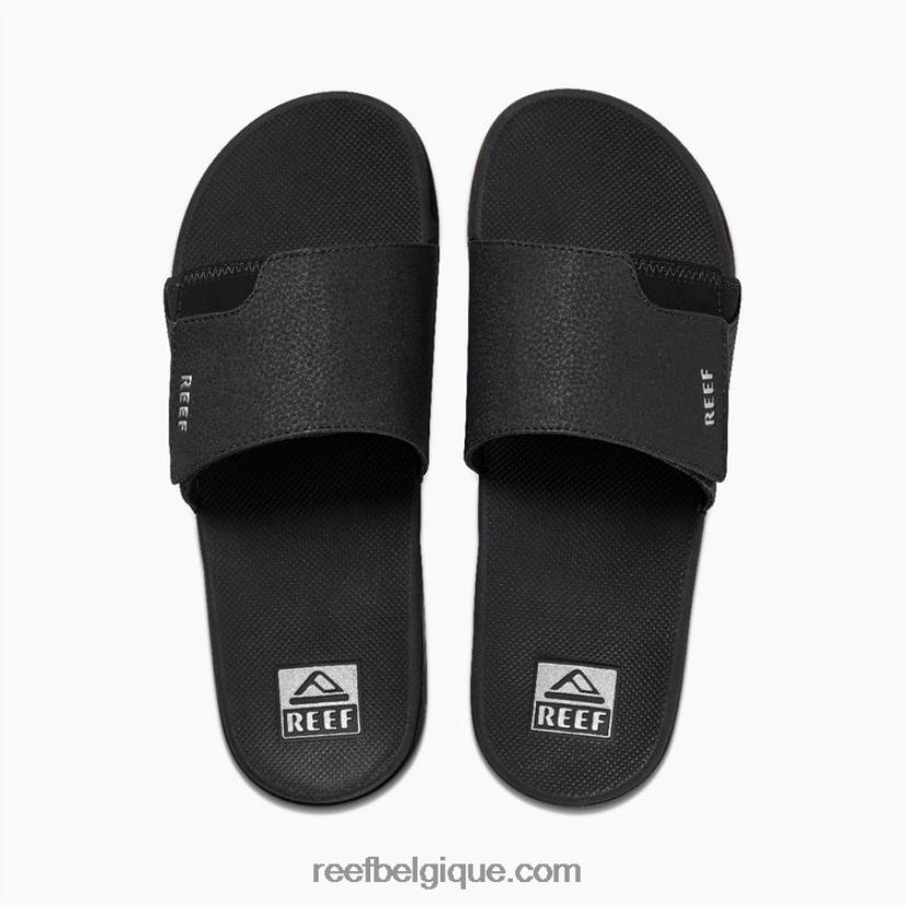Hommes Reef Noir argent toboggan 2H4Z0V332