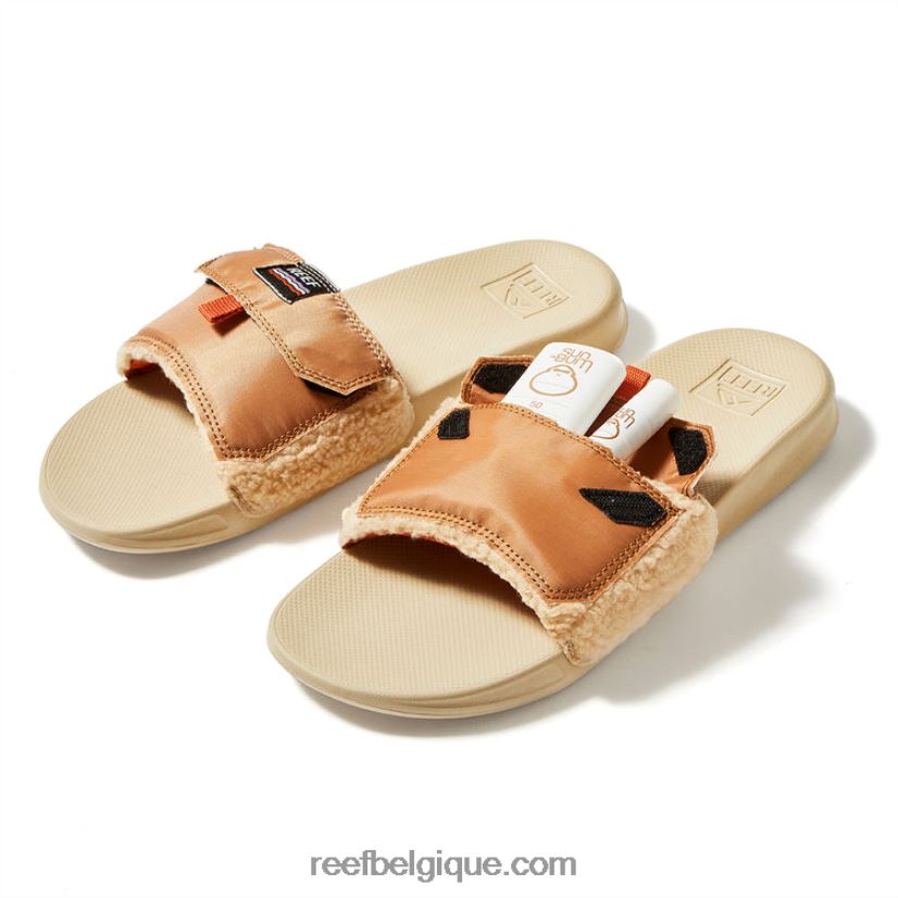 Hommes Reef bronzer cachette de veste 2H4Z0V478