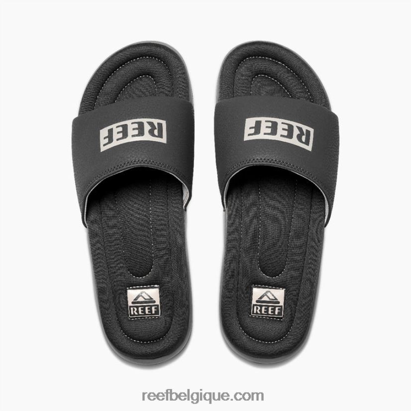 Hommes Reef gris blanc un toboggan 2H4Z0V451