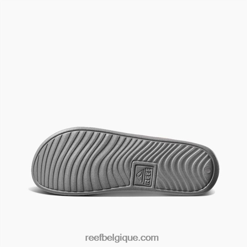 Hommes Reef gris blanc un toboggan 2H4Z0V451