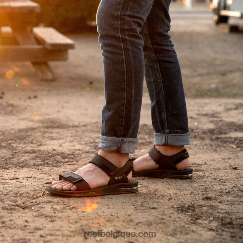 Hommes Reef noir/argent attiser baja 2H4Z0V377