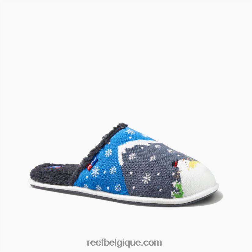Hommesbonhomme de neige qui fond pantoufles de récif x elfes ivres 2H4Z0V551