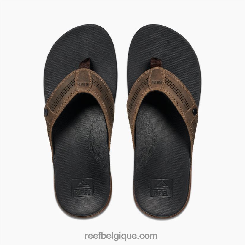 Hommes Reef beige/noir coussin luxe 2H4Z0V347