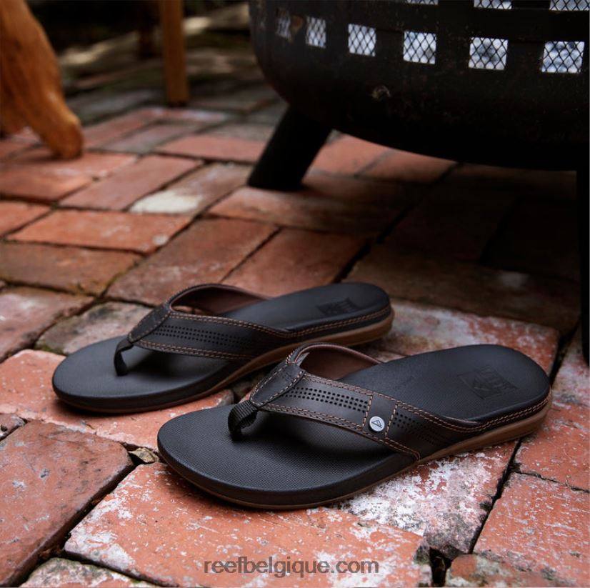 Hommes Reef brun coussin luxe 2H4Z0V344