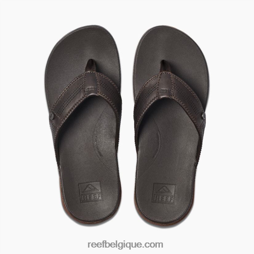 Hommes Reef brun coussin luxe 2H4Z0V344