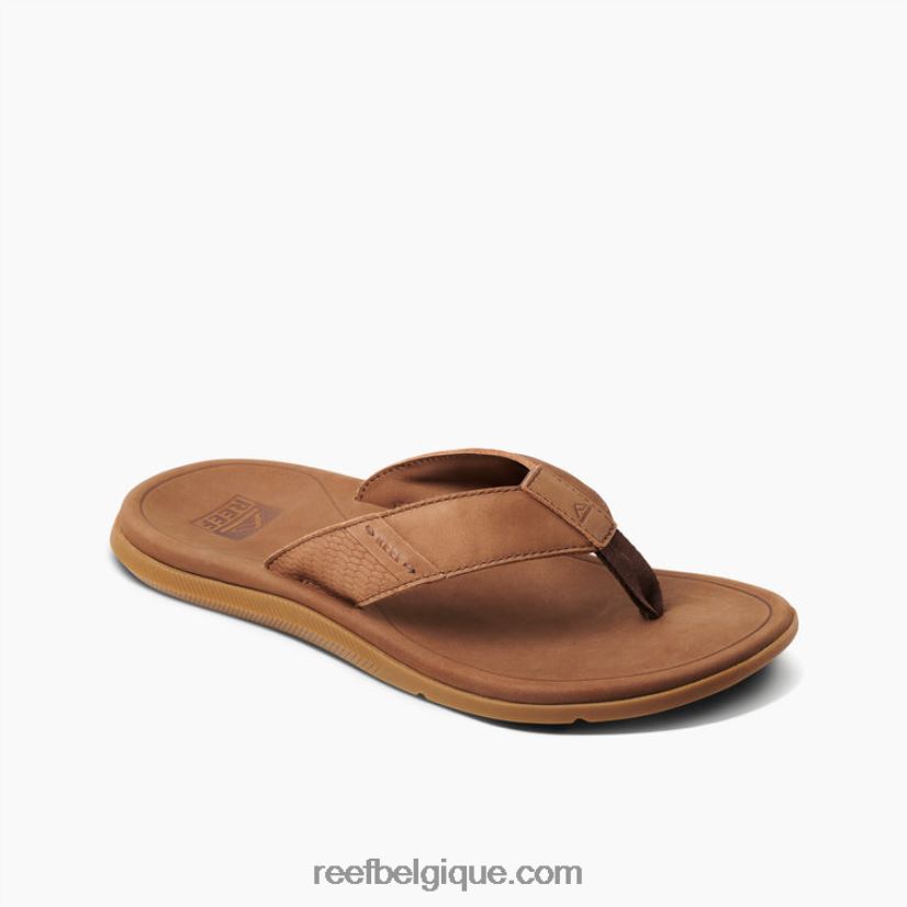 Hommes Reef brun cuir santa ana 2H4Z0V351