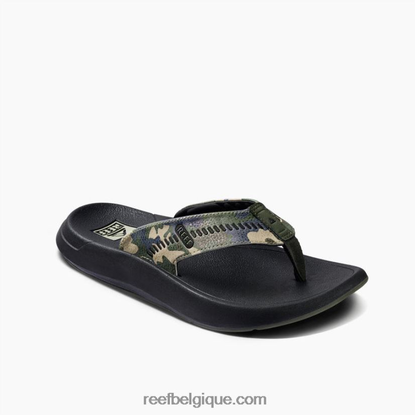 Hommes Reef camouflage/gris croiseur à semelle gonflée 2H4Z0V435