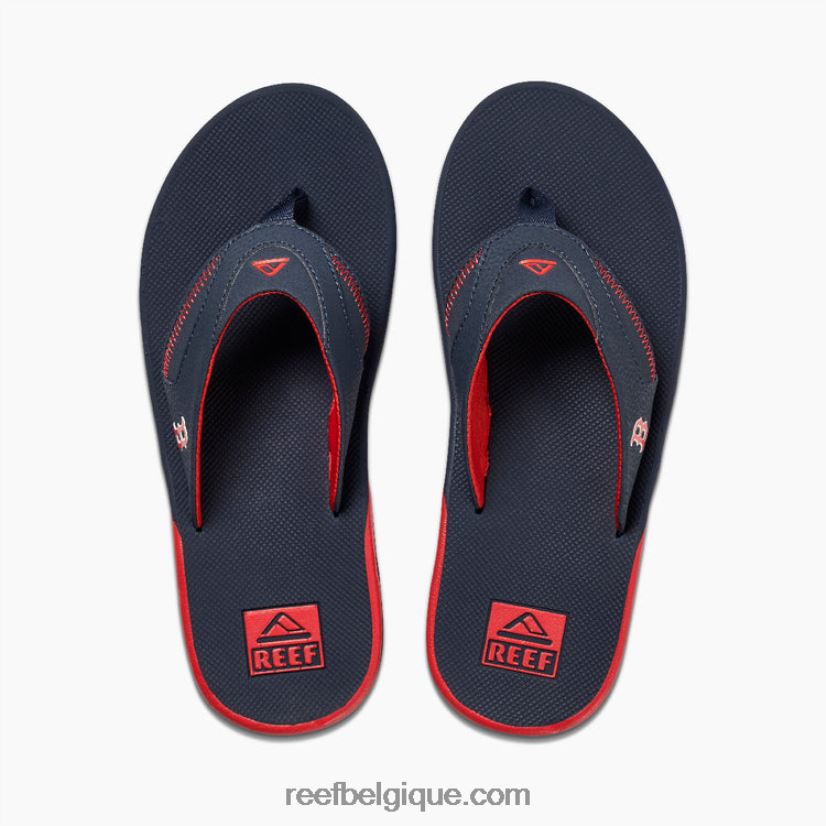 Hommes Reef chaussettes rouges attiser x mlb 2H4Z0V388