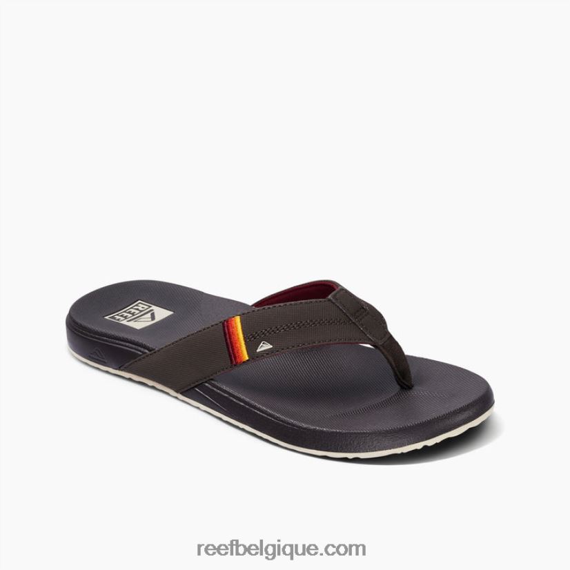 Hommes Reef coucher de soleil brun vintage coussin fantôme 2H4Z0V310