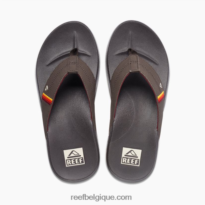 Hommes Reef coucher de soleil brun vintage coussin fantôme 2H4Z0V310