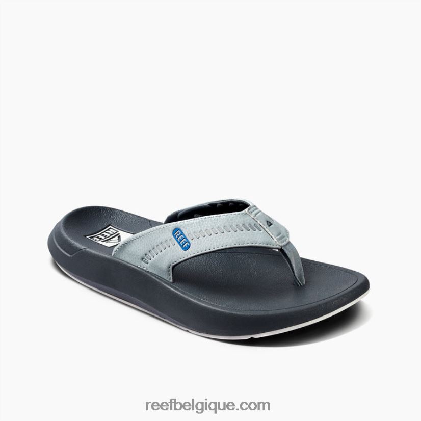 Hommes Reef gris/gris clair/bleu croiseur à semelle gonflée 2H4Z0V418
