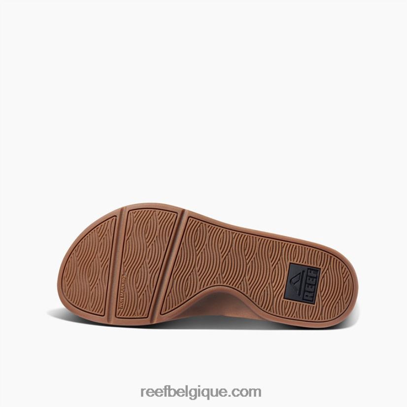 Hommes Reef gris noir croiseur à semelle gonflée 2H4Z0V416