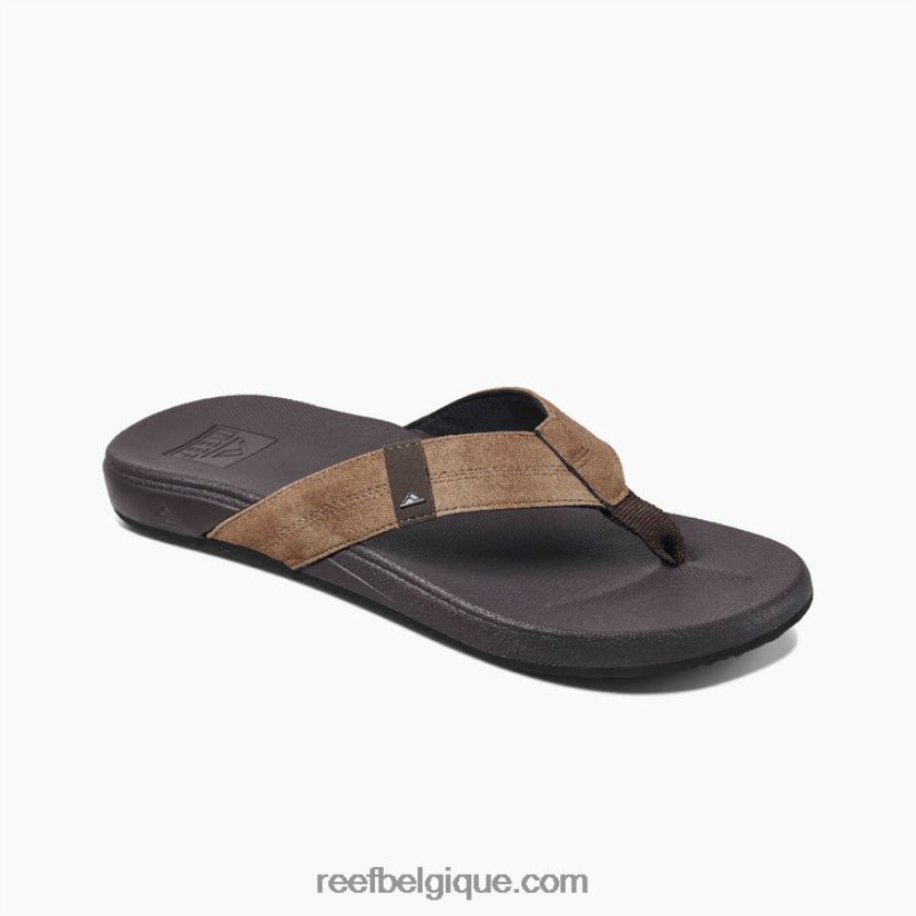 Hommes Reef marron/beige coussin fantôme 2H4Z0V352