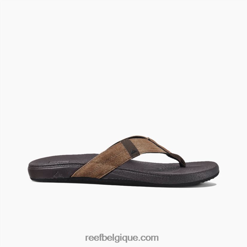 Hommes Reef marron/beige coussin fantôme 2H4Z0V352