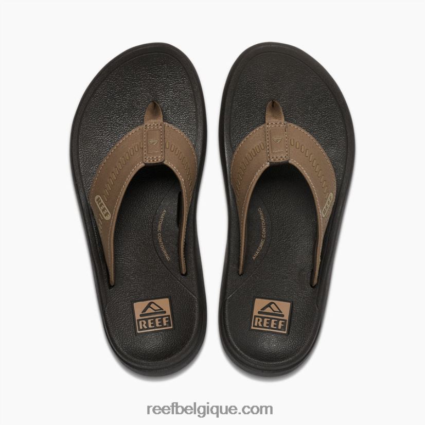 Hommes Reef marron/beige croiseur à semelle gonflée 2H4Z0V417