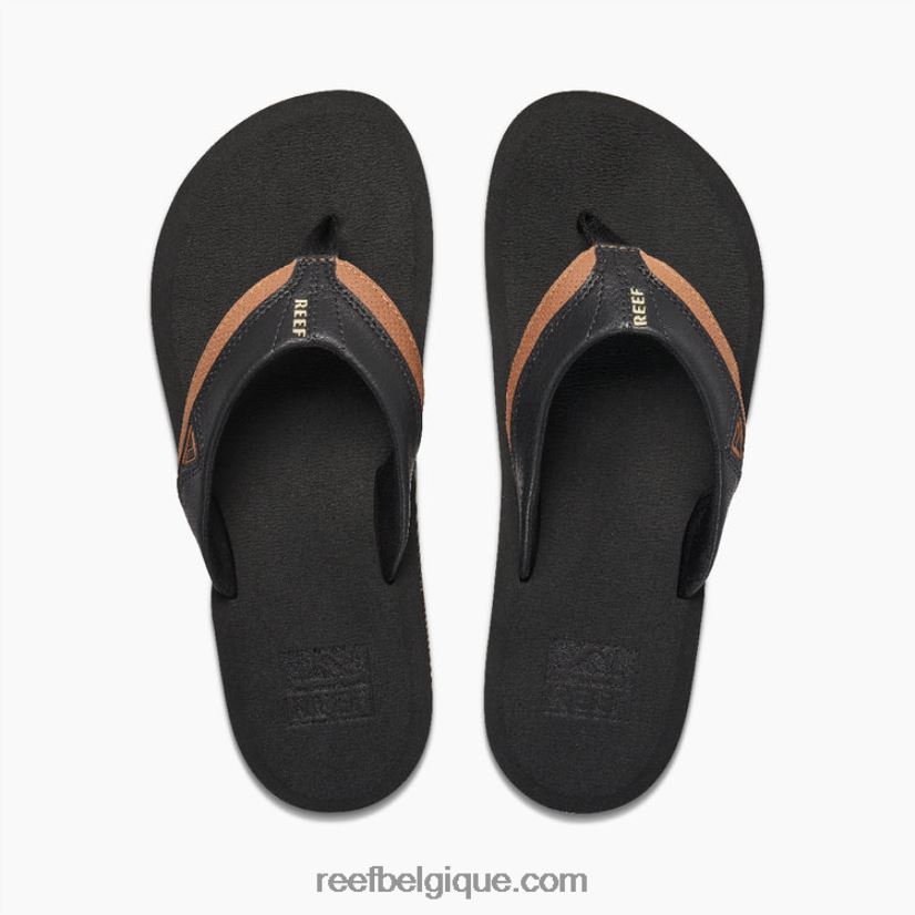 Hommes Reef noir/beige coussin aube 2H4Z0V390