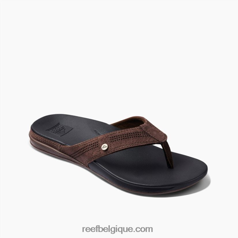 Hommes Reef noir marron coussin luxe 2H4Z0V360