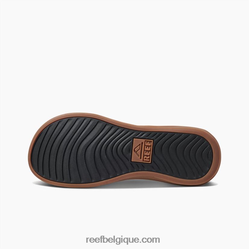 Hommes Reef noir marron coussin luxe 2H4Z0V360