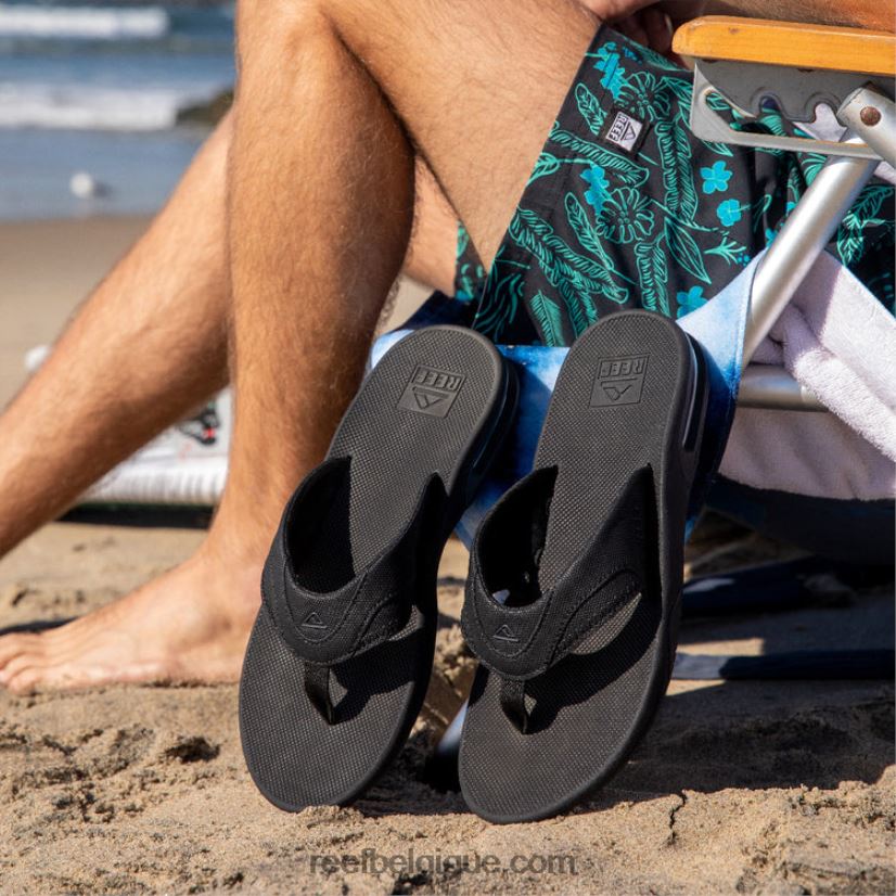 Hommes Reef tout noir attiser 2H4Z0V327