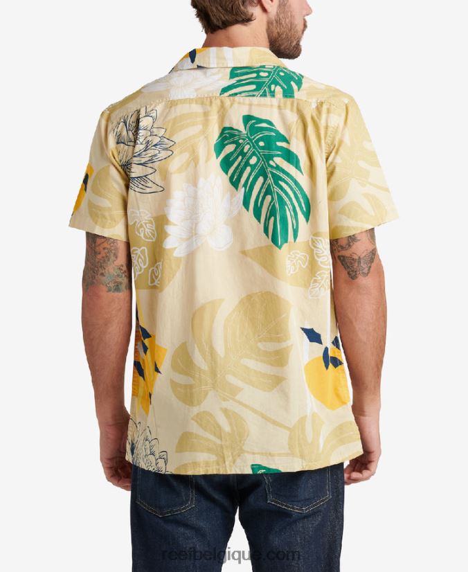 Hommes Reef brouillard chemise à manches courtes otis 2H4Z0V660