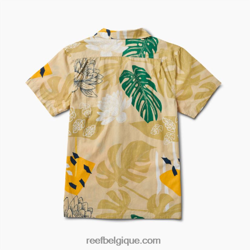 Hommes Reef brouillard chemise à manches courtes otis 2H4Z0V660