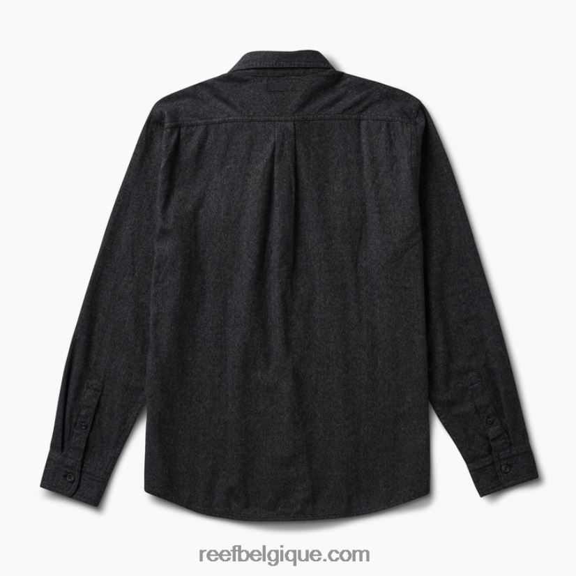 Hommes Reef caviar flanelle rask à manches longues 2H4Z0V666