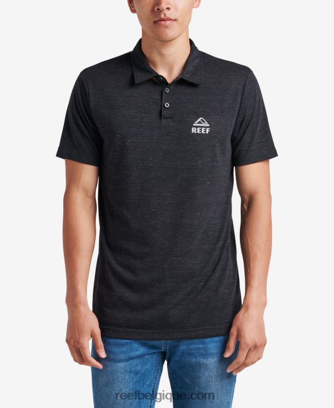 Hommes Reef caviar polo à manches courtes piston tech 2H4Z0V656