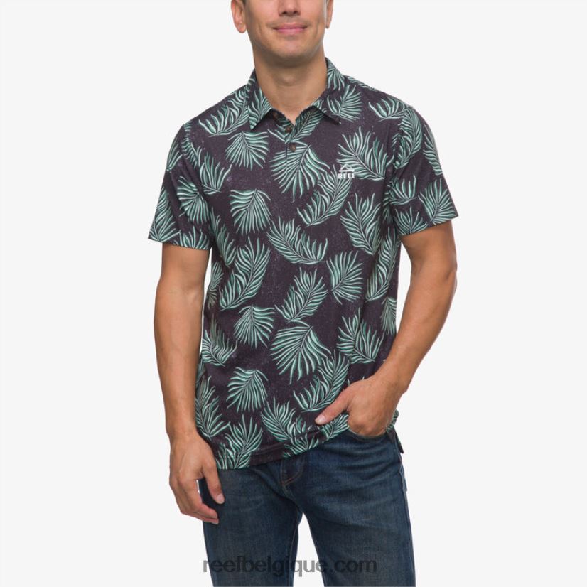 Hommes Reef caviar polo spinner à manches courtes 2H4Z0V655