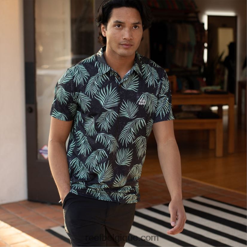 Hommes Reef caviar polo spinner à manches courtes 2H4Z0V655