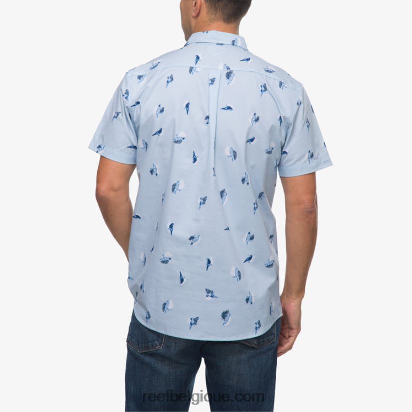 Hommes Reef route aérienne chemise à manches courtes 2H4Z0V654