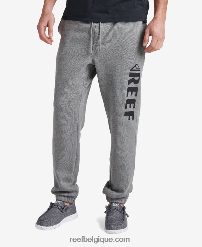 Hommes Reef gris acier pantalon en molleton richmond 2H4Z0V752
