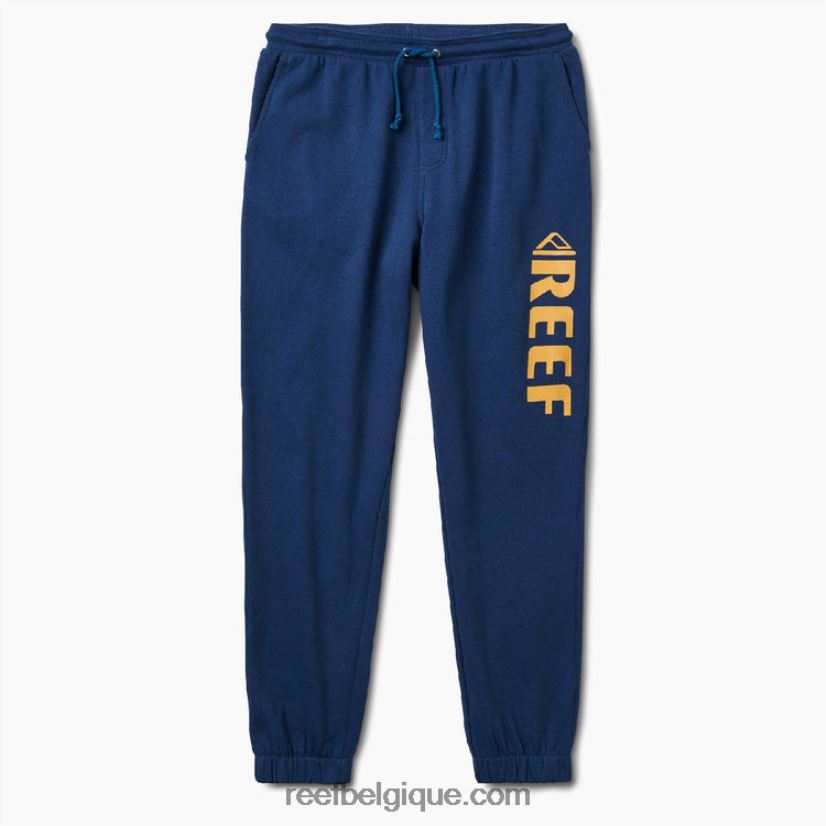 Hommes Reef insigne bleu pantalon en molleton richmond 2H4Z0V751