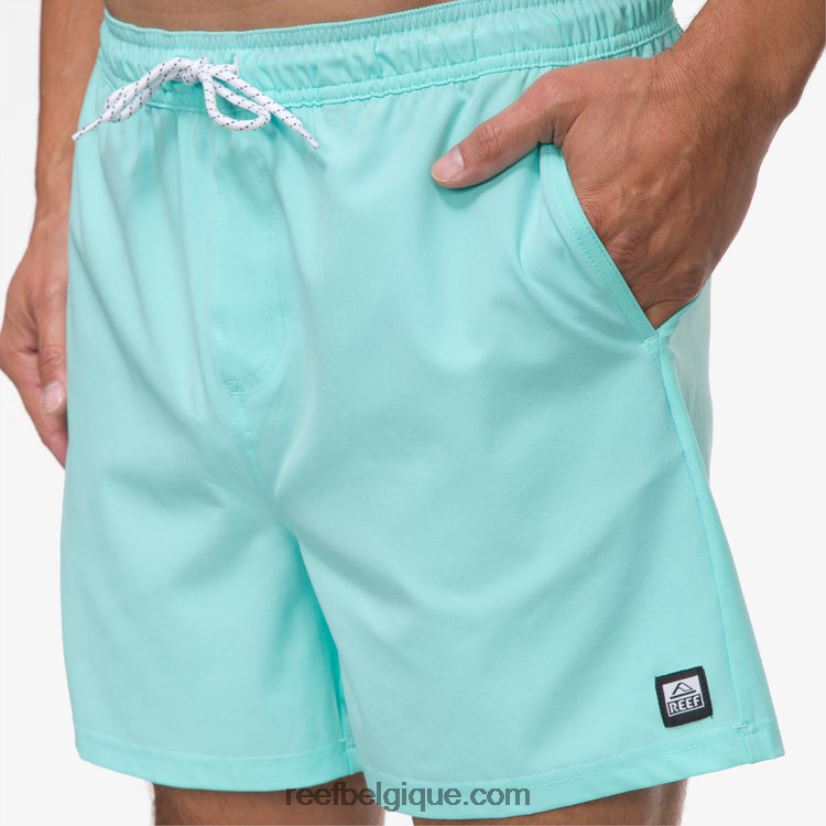 Hommes Reef bleu aruba short de planche à taille élastique marzo 16