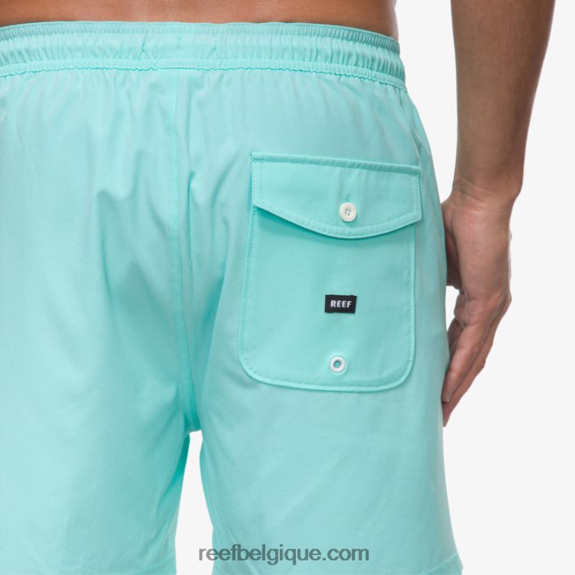 Hommes Reef bleu aruba short de planche à taille élastique marzo 16