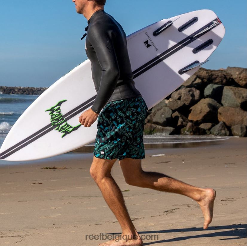 Hommes Reef caviar boardshort everett 17