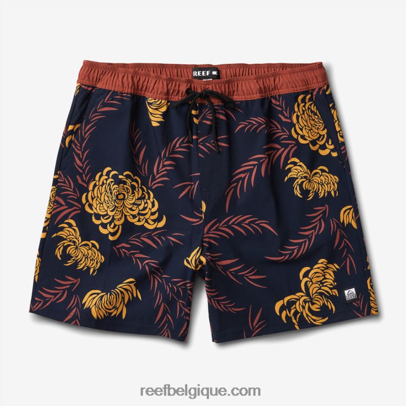 Hommes Reef ciel de nuit john volley short 17