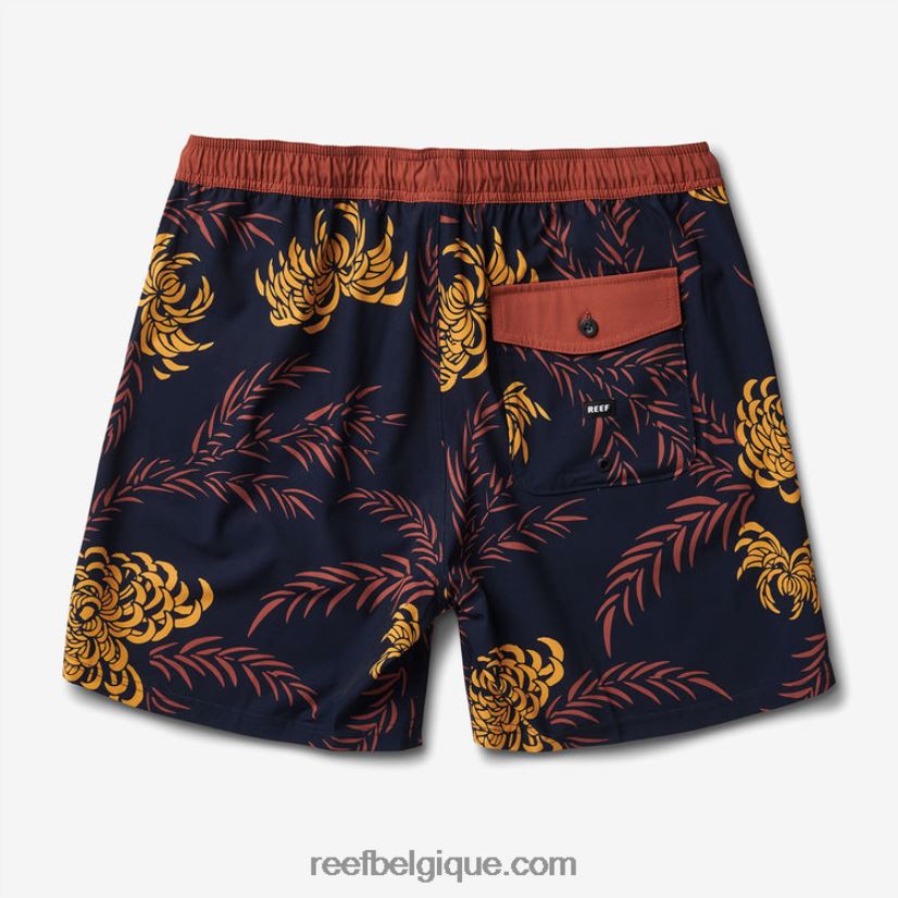 Hommes Reef ciel de nuit john volley short 17