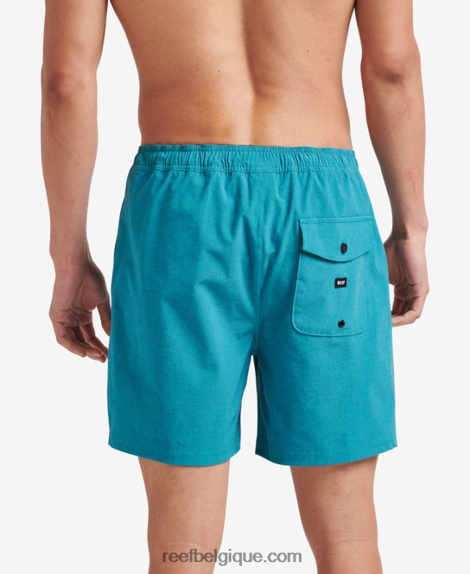 Hommes Reef golfe de biscaye short de marche taille élastique Fields 17