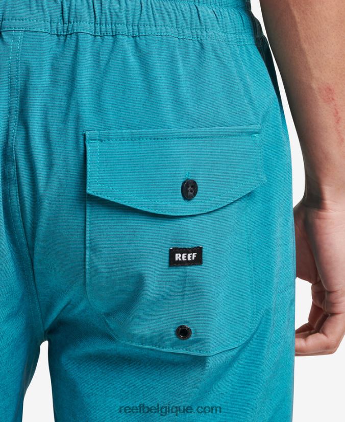 Hommes Reef golfe de biscaye short de marche taille élastique Fields 17