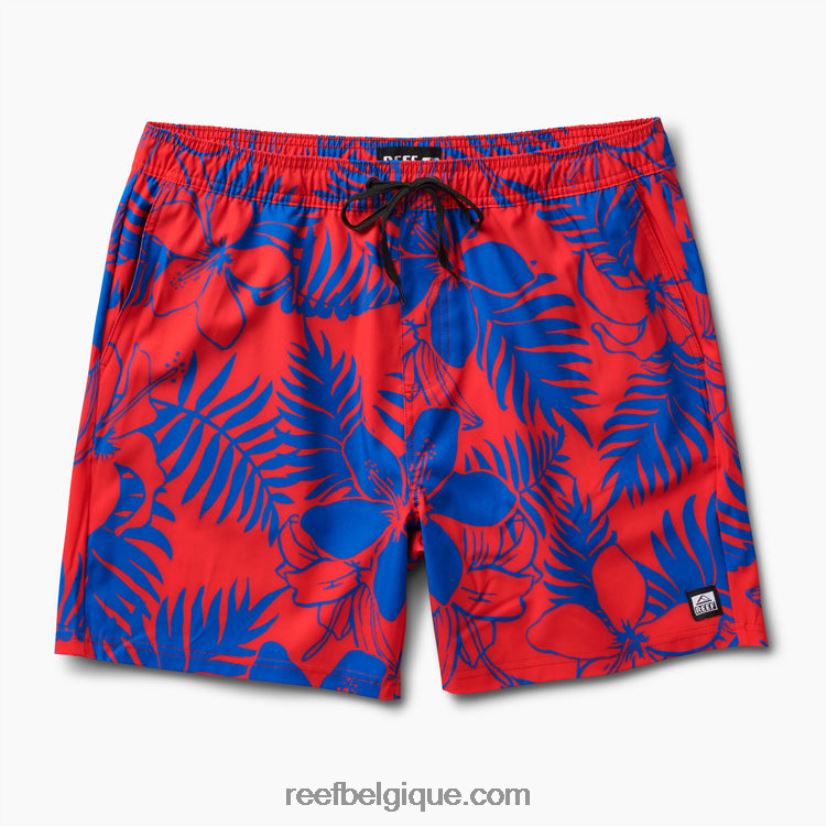 Hommes Reef hibiscus planche walton short 19